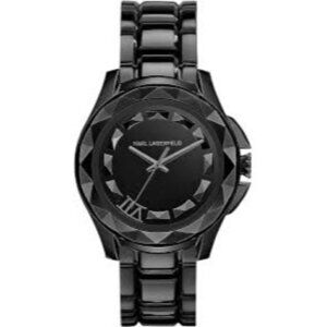 NIB Karl Lagerfeld Limited First Edition 650 Total Two x Two Black Watch 2012
